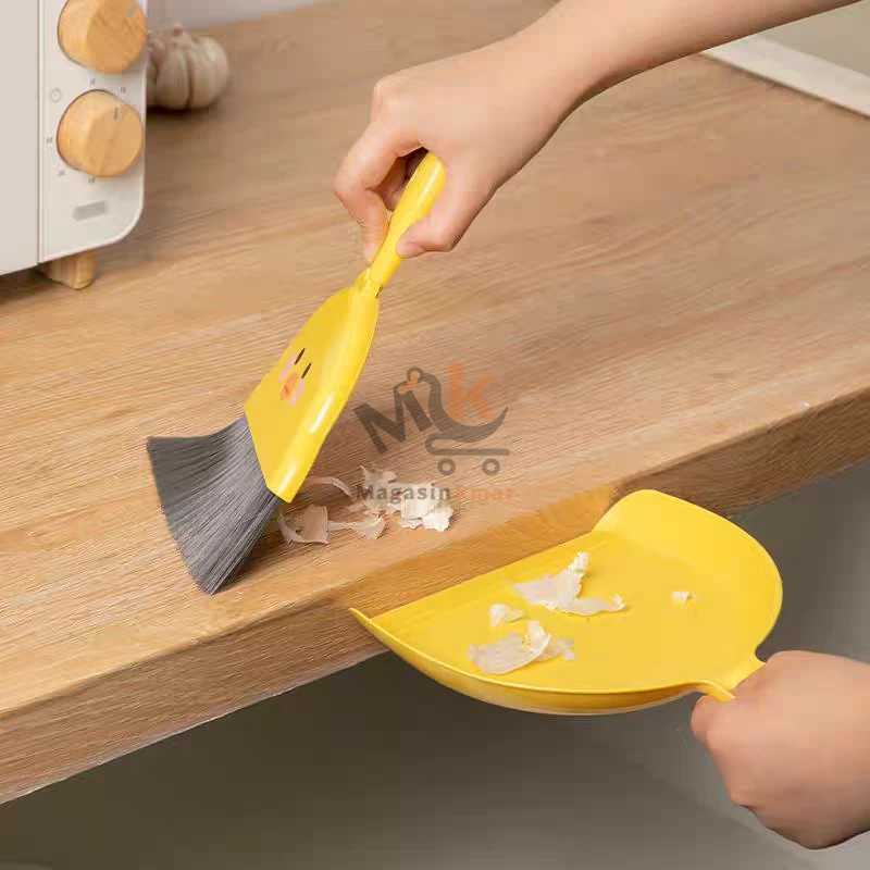 Mini pelle et balai en plastique – Ensemble de nettoyage pratique