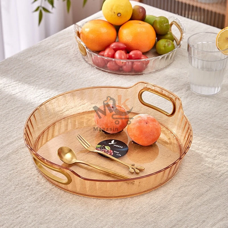 Plateau rectangulaire en plexi –36*24,5cm – Élégant et pratique