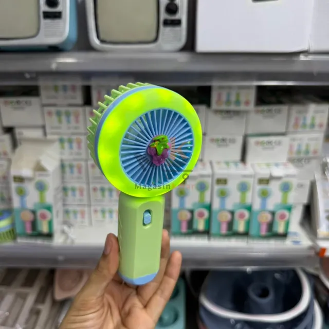 Mini ventilateur avec lumière LED