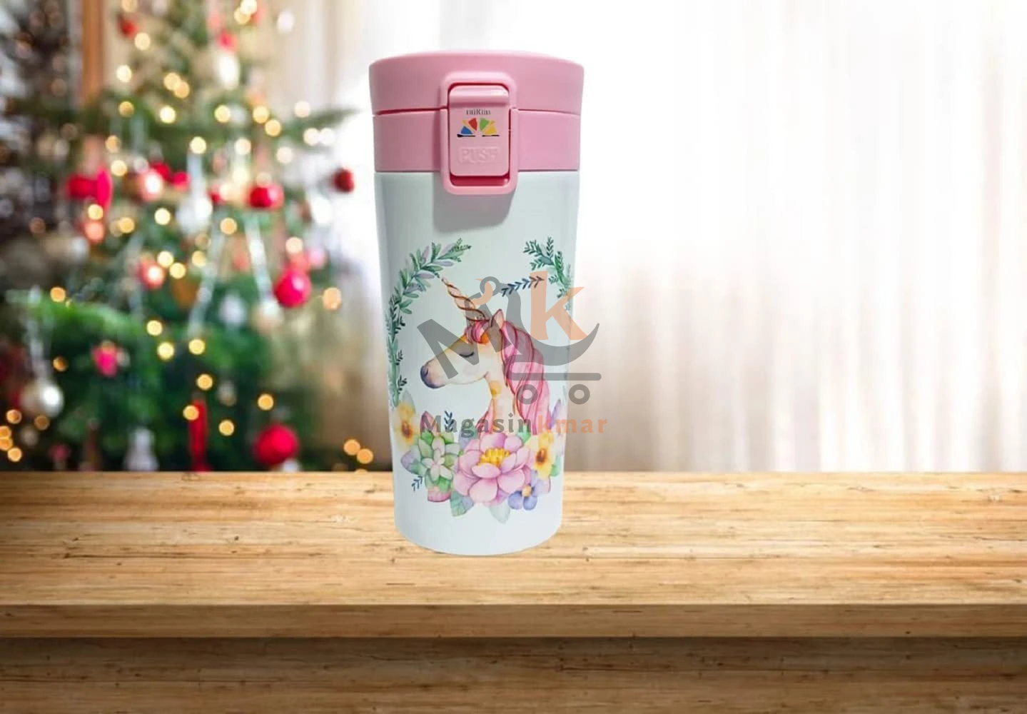 Thermos en acier inoxydable "unicorne" – Bouteille isotherme portable