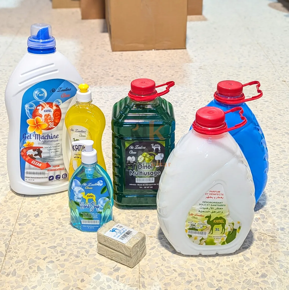 Pack nettoyage ZOUITINA 8piéces