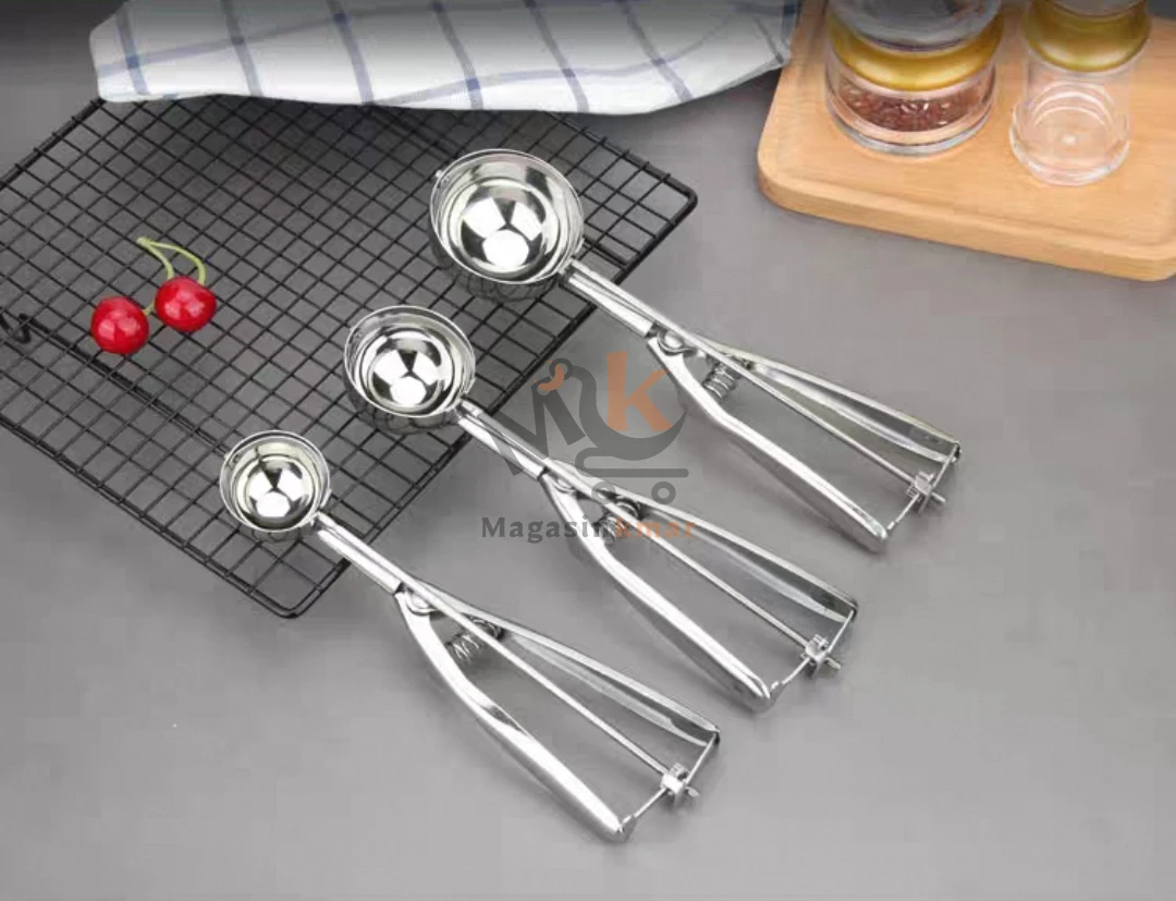 Cuillère à glace en métal