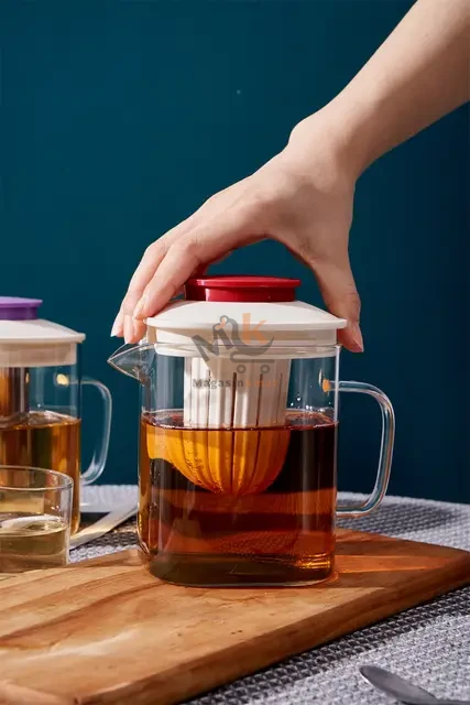 Théière en verre avec filtre intégré_ 850ml