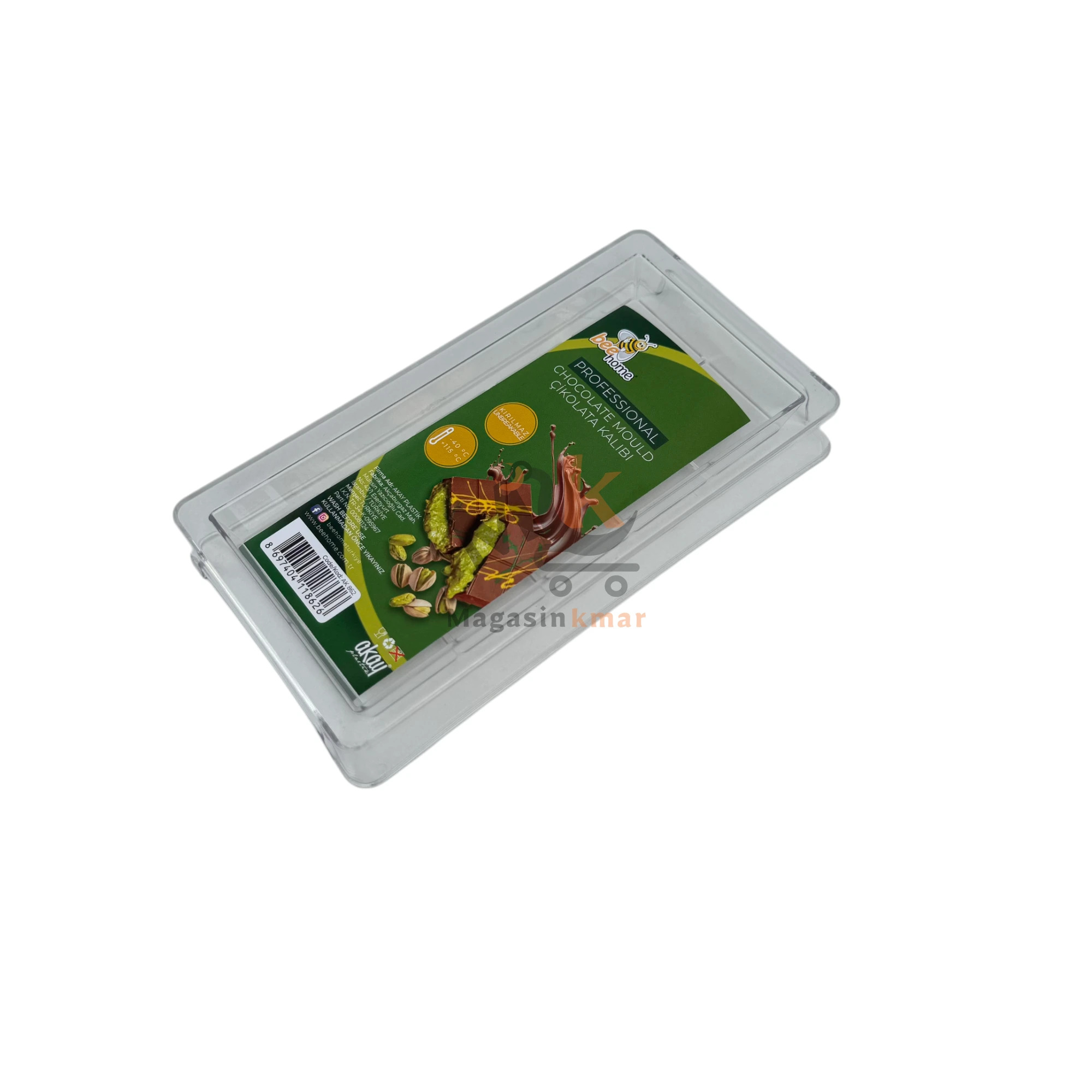 Moule chocolat Dubai en plastique