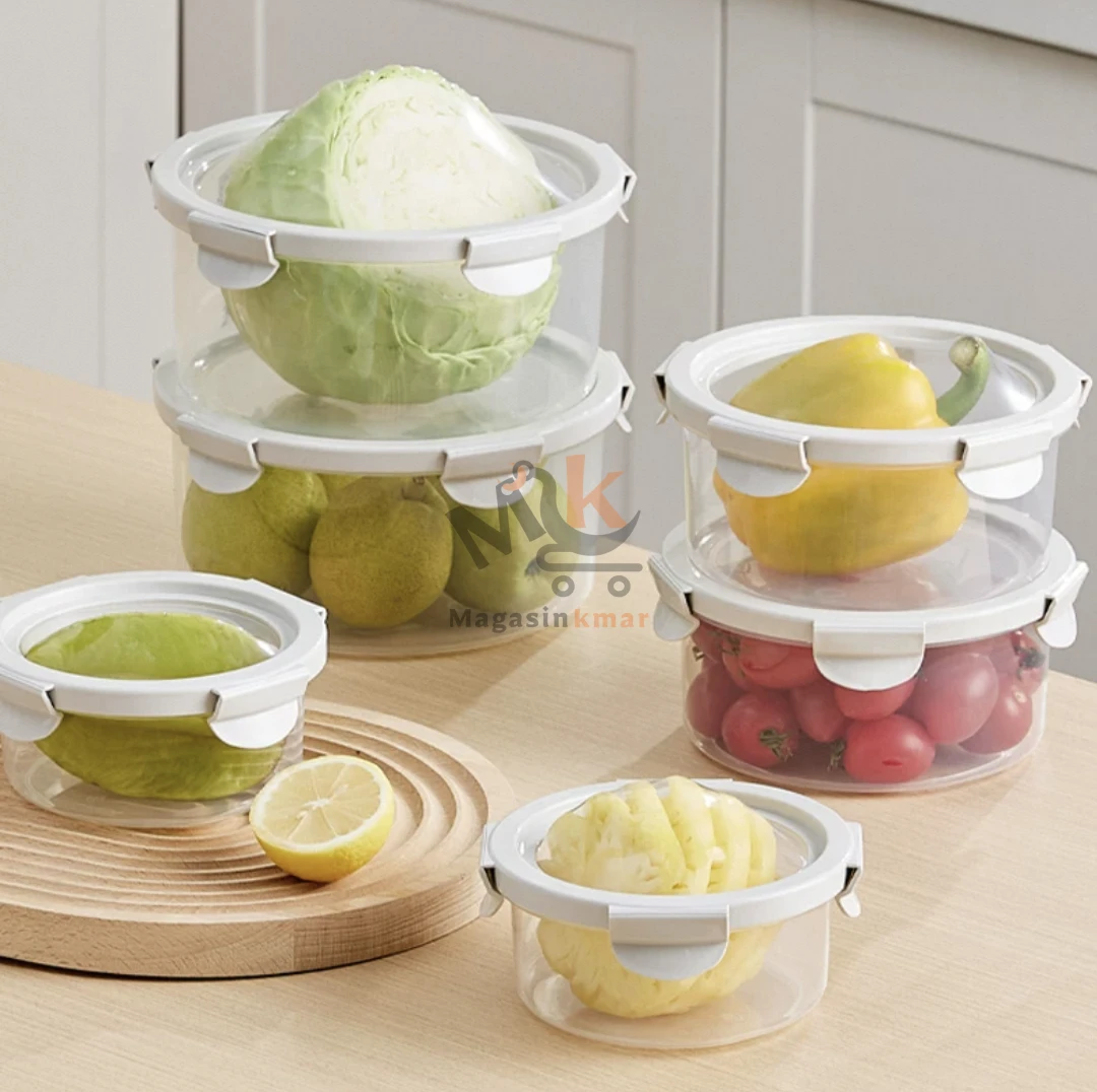 Lot de 3 boîtes de conservation avec couvercle en silicone PM£