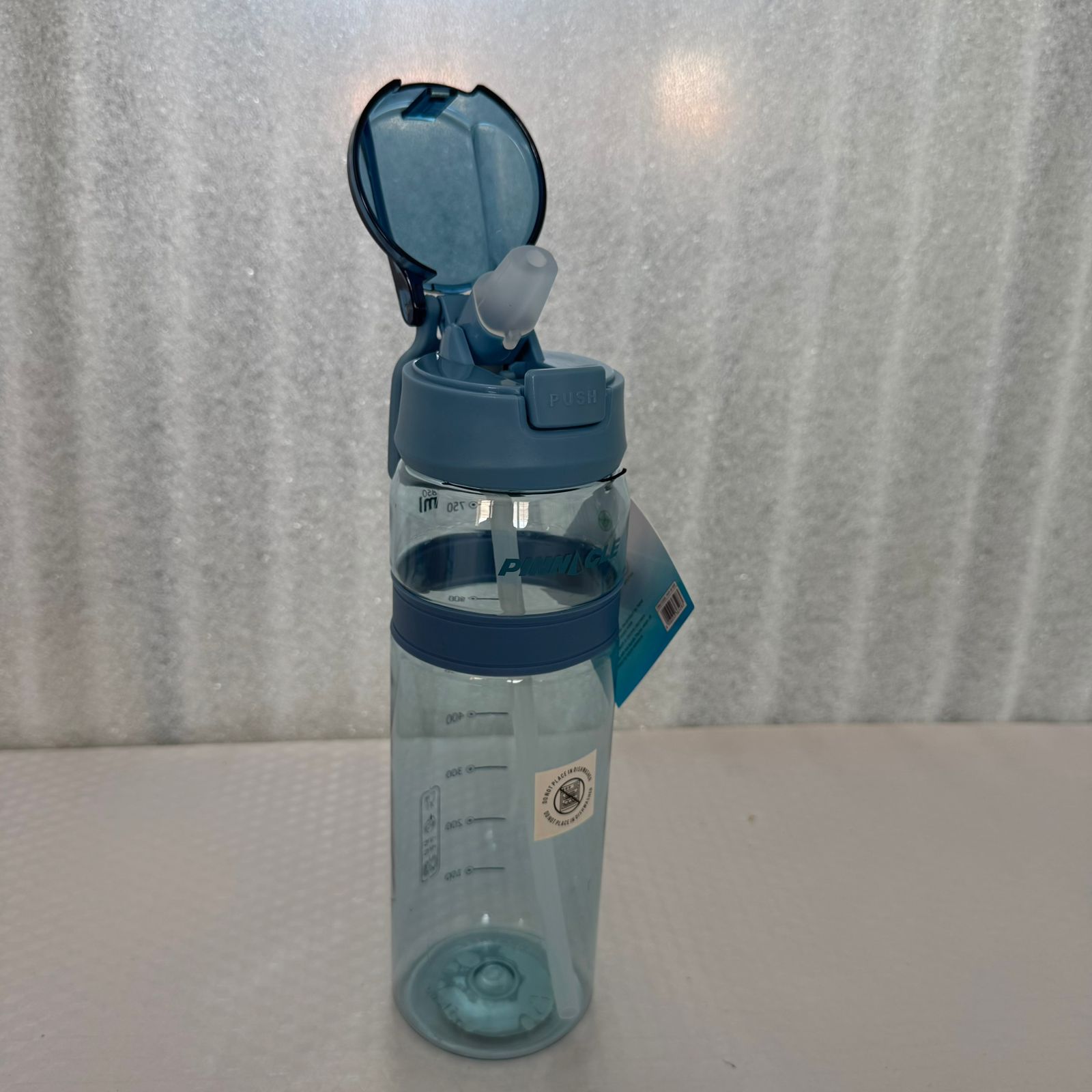 Bouteille d’eau en plastique alimentaire 850 ml