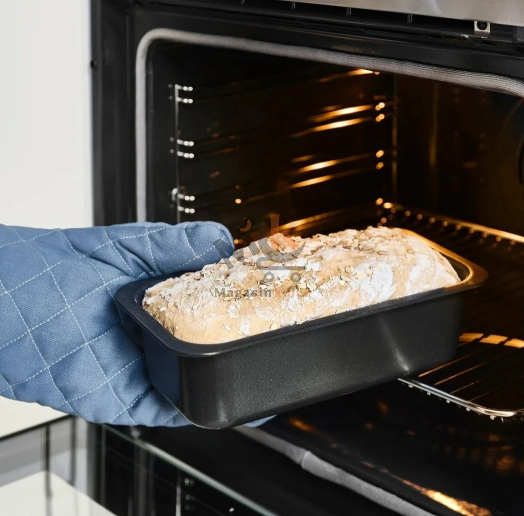 Moule à cake rectangulaire  25×13 cm – Cuisson uniforme et antiadhésive