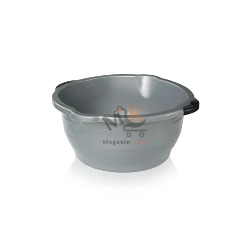 Bassine solide ronds double becs 15l