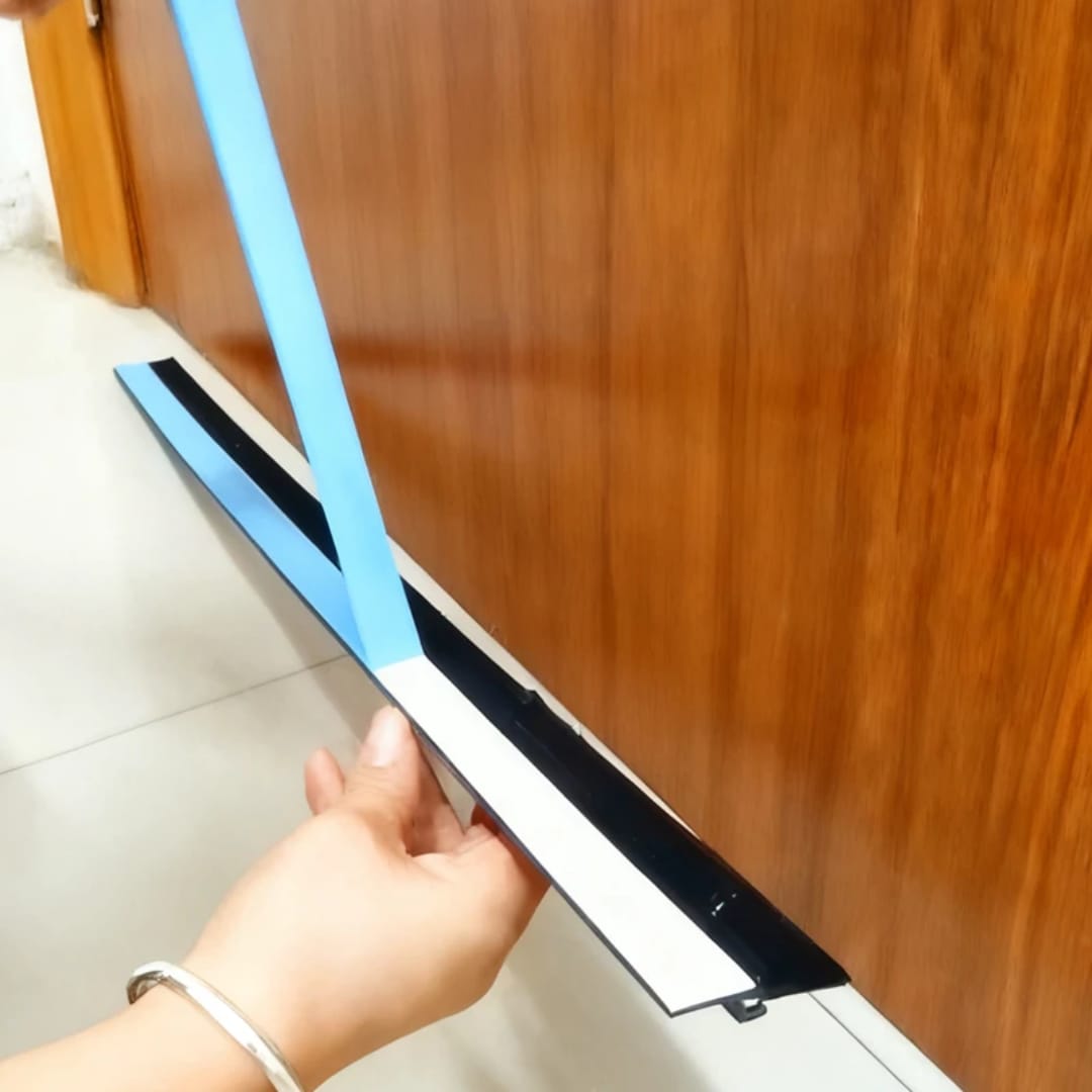 Bas de porte en plastique de 90 cm – Protection contre la poussière et les insectes