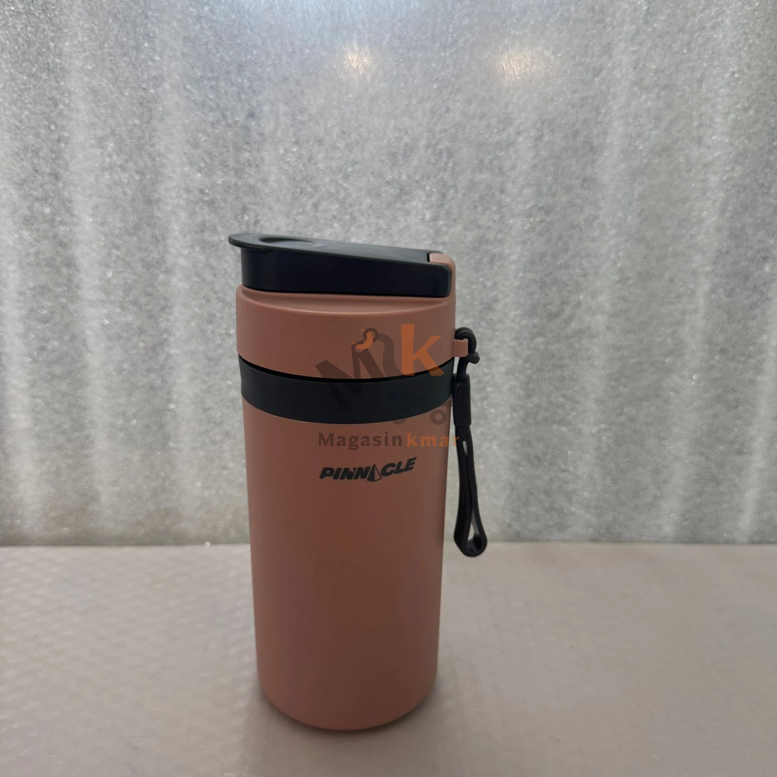 Boîte à goûter isotherme 400 ml en forme de bouteille – Plastique alimentaire sans BPA