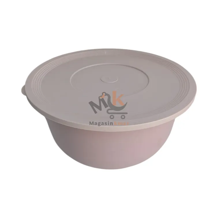 Saladier en plastique avec couvercle étanche