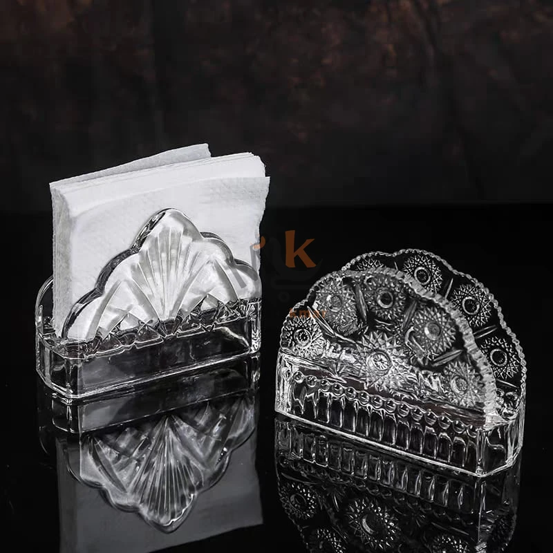 Porte serviette en verre