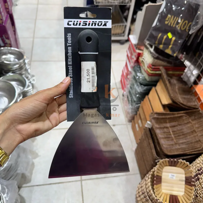 Palette triangulaire en acier inoxydable 25 cm