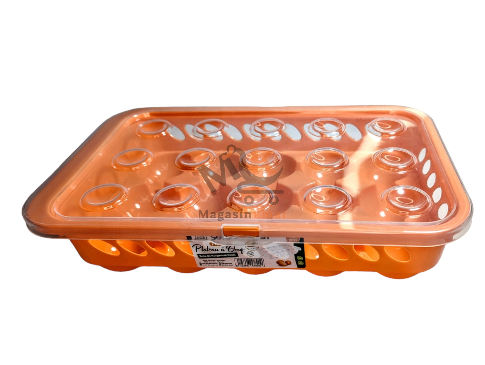 Plateau à oeuf 15 pièces