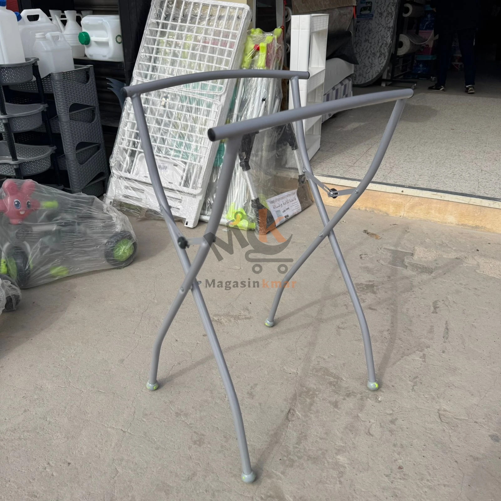 Support de baignoire en métal