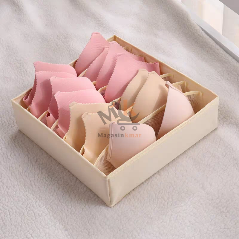 Boîte Rangement Sous-Vêtements a 7 compartiment